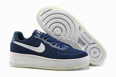 nike air force 1 low femme bleu